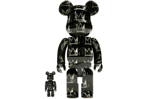 Bearbrick Jean-Michel Basquiat #8 100% & 400% Set - view 1