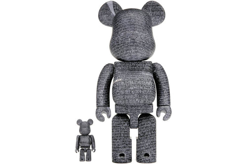 Bearbrick The British Museum (The Rosetta Stone) 100% & 400% Set - view 1