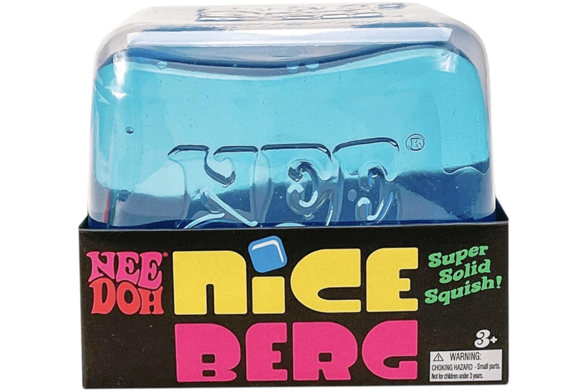 NeeDoh Nice Berg Squishy Fidget Toy Blue